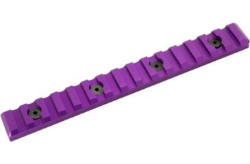 Image of Timber Creek MLOK 15 Slot Picatinny Rail, Purple, 15 Slot, M 15S PR PPA