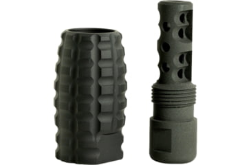 Image of Timber Creek Muzzle Brake Combo .223/5.56, 1/2-28 Thread Pitch, Black, 223 MBC BL