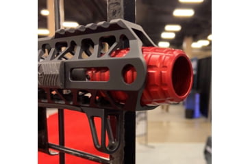 Image of Timber Creek Muzzle Brake Combo .223/5.56, 1/2-28 Thread Pitch, Red, 223 MBC R