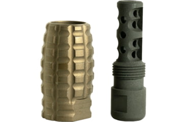 Image of Timber Creek Muzzle Brake Combo .223/5.56, 1/2-28 Thread Pitch, Burnt Bronze, 223 MBC BB