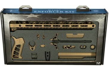 Image of Timber Creek TCO Enforcer Complete Build Kit for AR-15, M-LOK, Ambidextrous, Burnt Bronze, Enforcer Kits BB