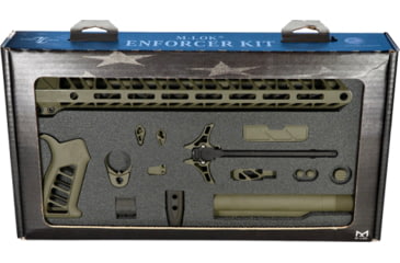 Image of Timber Creek TCO Enforcer Complete Build Kit for AR-15, M-LOK, Ambidextrous, OD Green, Enforcer Kits OD