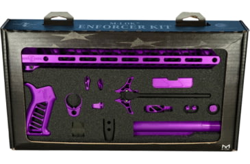 Image of Timber Creek TCO Enforcer Complete Build Kit for AR-15, M-LOK, Ambidextrous, Purple, Enforcer Kits PPA
