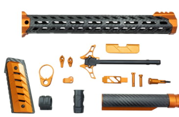 Image of Timber Creek TCO Enforcer Carbon Fiber Kit, Orange Anodized, TC ECFK OA