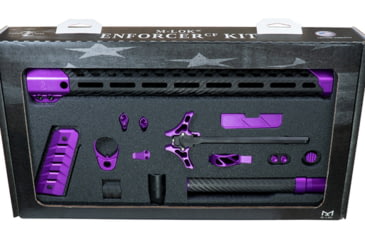 Image of Timber Creek TCO Enforcer Carbon Fiber Kit, Purple Anodized, TC ECFK PPA