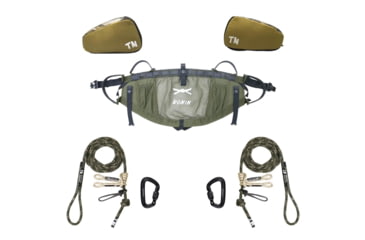 Image of Timber Ninja Outdoors Timber Ninja Outdoors Ronin Saddle Starter Kit XL 36" - 40" Green, RSKXL66709