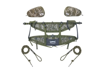 Image of Timber Ninja Outdoors Timber Ninja Outdoors Ultimate Saddle Starter Kit Regular Up To 36" Mossy Oak Bottomland, USKMBR66721