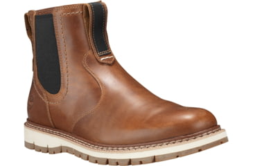 Image of Timberland Britton Hill Chelsea Casual Boot - Men's-Medium Brown-Medium-8