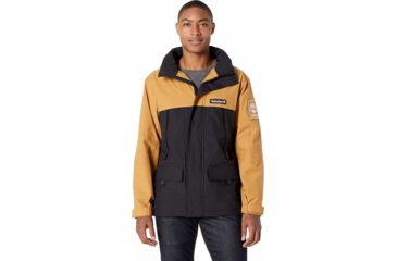 Image of Timberland Colourblock Jacket - Mens, Black / Wheat Boot, Small, TB0A1N8AP56-BLK/WHT Boot-S
