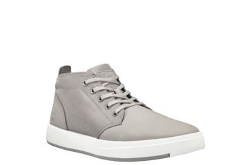 Image of Timberland Davis Square F/L Chukka Casual Shoes - Men's, Steeple Grey Nubuck, Medium, 8, TB0A1SESF49-80-Medium