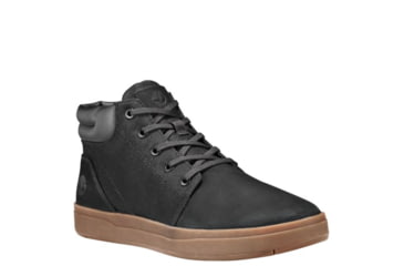 Image of Timberland Davis Square F/L PT Chukka Casual Shoes - Mens, Black Nubuck w/Cordora, Medium, 13, TB0A1OH7001-130-Medium
