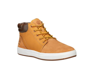 Image of Timberland Davis Square F/L PT Chukka Casual Shoes - Mens, Wheat Nubuck w/Cordora, Medium, 13, TB0A1MHZ231-130-Medium