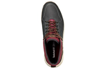 Image of Timberland FlyRoam Trail Fabric Waterproof Hiking Boots - Mens, Black/Burgundy, Medium, 13, TB0A1QJY015-130-Medium