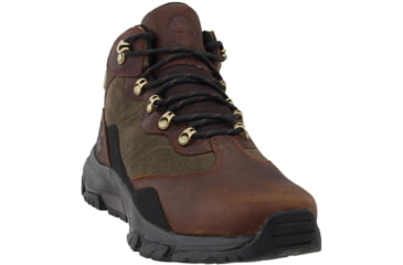 Image of Timberland Garrison Field Waterproof Mid Hiker - Mens, Dark Brown Full-Grain, 10.5, TB0A2468V12-10.5-MED