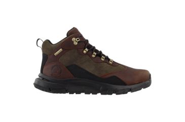 Image of Timberland Garrison Field Waterproof Mid Hiker - Mens, Dark Brown Full-Grain, 10.5, TB0A2468V12-10.5-MED