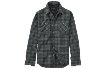 Image of Timberland LS Back River Flannel Small Plaid, Black TB0A1OANB23-S