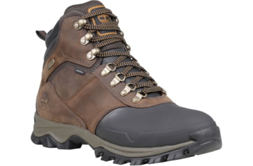 Image of Timberland Mt. Maddsen 6 Waterproof Insulated Hiking Boot - Men's-Dark Brown-Medium-10