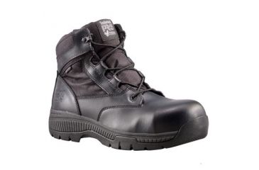 Image of 6in Duty Boot, Composite Safety Toe, Waterproof, Side-Zip, Black, 12 Wide