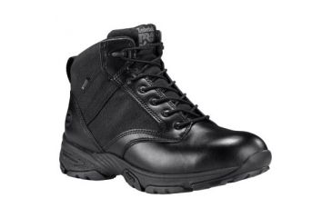Image of Valor 5in Tactical Boot, Soft Toe, Waterproof, Side-Zip, Black, 8.5 Wide