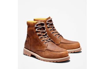 Image of Timberland Redwood Falls Waterproof Moc-Toe Boot - Mens, Saddle, 9, Medium, TB1A2EDRF1309000M