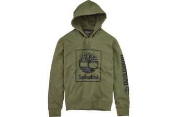 Image of Timberland Seasonal Logo Hoodie Sweat - Mens, Grape Leaf, 3XL, TB0A1N9BA58-GRP LF-3XL