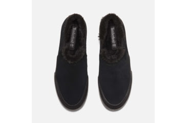 Image of Timberland Skyla Bay 2.0 Warm Lined Low Slip On Sneaker - Womens, Black Suede, 10, Medium, TB0A2ABGEK410000M
