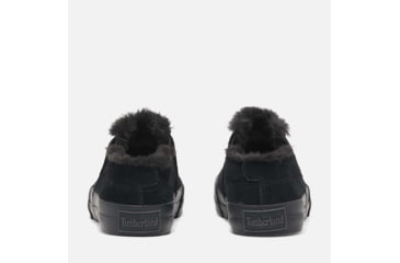 Image of Timberland Skyla Bay 2.0 Warm Lined Low Slip On Sneaker - Womens, Black Suede, 10, Medium, TB0A2ABGEK410000M