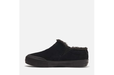 Image of Timberland Skyla Bay 2.0 Warm Lined Low Slip On Sneaker - Womens, Black Suede, 10, Medium, TB0A2ABGEK410000M