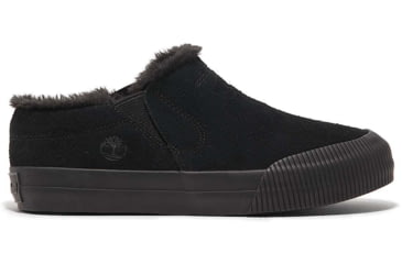 Image of Timberland Skyla Bay 2.0 Warm Lined Low Slip On Sneaker - Womens, Black Suede, 10, Medium, TB0A2ABGEK410000M