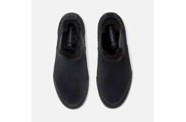 Image of Timberland Skyla Bay 2.0 Warm Lined Mid Pull On Sneaker - Womens, Black Suede, 5.5, Medium, TB0A2AEWEK405500M