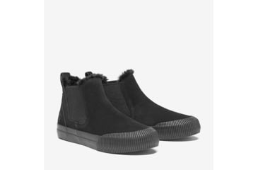 Image of Timberland Skyla Bay 2.0 Warm Lined Mid Pull On Sneaker - Womens, Black Suede, 5.5, Medium, TB0A2AEWEK405500M
