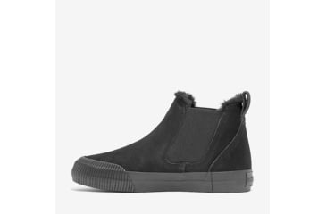 Image of Timberland Skyla Bay 2.0 Warm Lined Mid Pull On Sneaker - Womens, Black Suede, 5.5, Medium, TB0A2AEWEK405500M