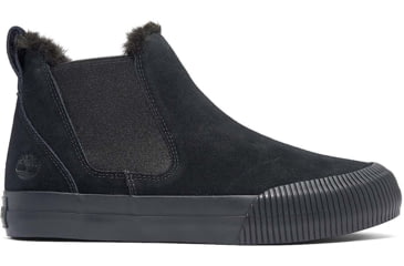 Image of Timberland Skyla Bay 2.0 Warm Lined Mid Pull On Sneaker - Womens, Black Suede, 5.5, Medium, TB0A2AEWEK405500M