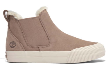 Image of Timberland Skyla Bay 2.0 Warm Lined Mid Pull On Sneaker - Womens, Taupe Suede, 11, Medium, TB0A2AEWET511000M