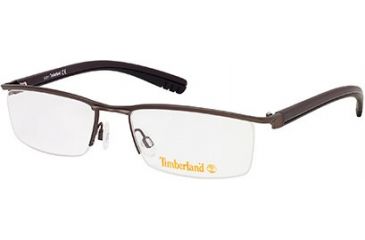 Image of Timberland TB1214 Eyeglass Frames - Dark Brown Frame Color