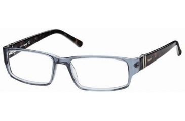 Image of Timberland TB1220 Eyeglass Frames - Shiny Blue Frame Color