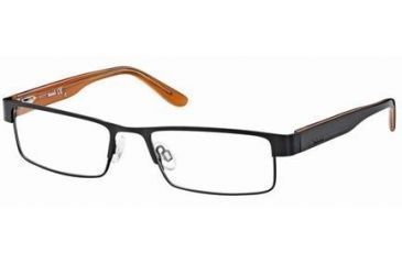 Image of Timberland TB1225 Eyeglass Frames - Matte Black Frame Color
