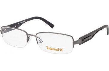 Image of Timberland TB1241 Eyeglass Frames - Shiny Dark Ruthenium Frame Color