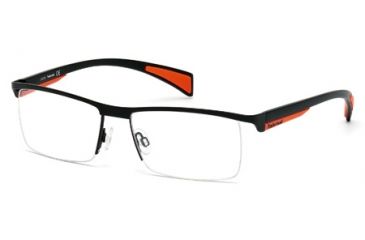 Image of Timberland TB1275 Eyeglass Frames - Matte Black Frame Color