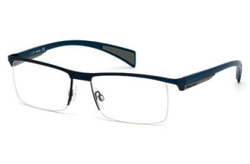 Image of Timberland TB1275 Eyeglass Frames - Matte Blue Frame Color