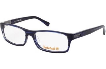 Image of Timberland TB1533 Eyeglass Frames - Shiny Blue Frame Color