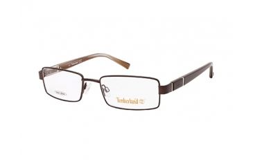 Image of Timberland TB1535 Eyeglass Frames - Shiny Dark Brown Frame Color