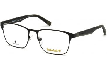 Image of Timberland TB1575 Eyeglass Frames - Matte Black Frame Color