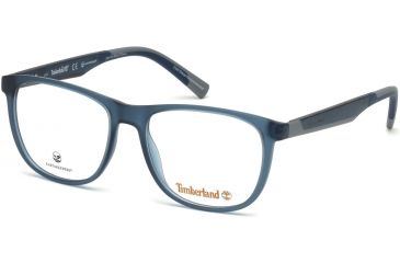 Image of Timberland TB1576 Eyeglass Frames - Matte Blue Frame Color