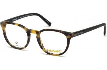 Image of Timberland TB1579 Eyeglass Frames - Havana Frame Color