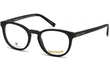 Image of Timberland TB1579 Eyeglass Frames - Matte Black Frame Color