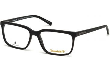 Image of Timberland TB1580 Eyeglass Frames - Matte Black Frame Color