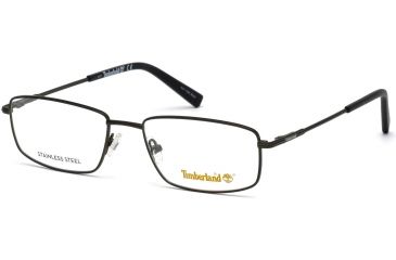 Image of Timberland TB1607 Eyeglass Frames - Matte Dark Green Frame Color