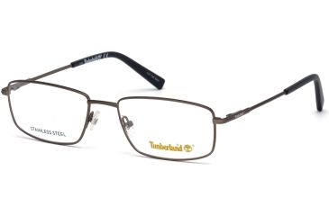 Image of Timberland TB1607 Eyeglass Frames - Matte Gunmetal Frame Color