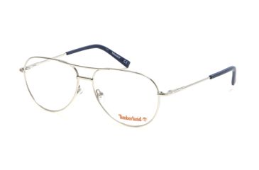 Image of Timberland TB1630 Eyeglass Frames - Shiny Light Nickeltin Frame, Shiny Light Nickeltin Lenses, 59 mm Lens Diameter TB163059010